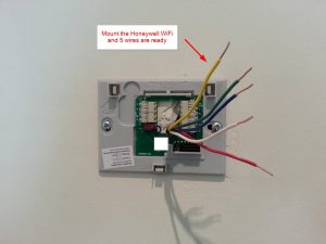 DIY installation – Honeywell WiFi Thermostat RTH9580WF and HE280